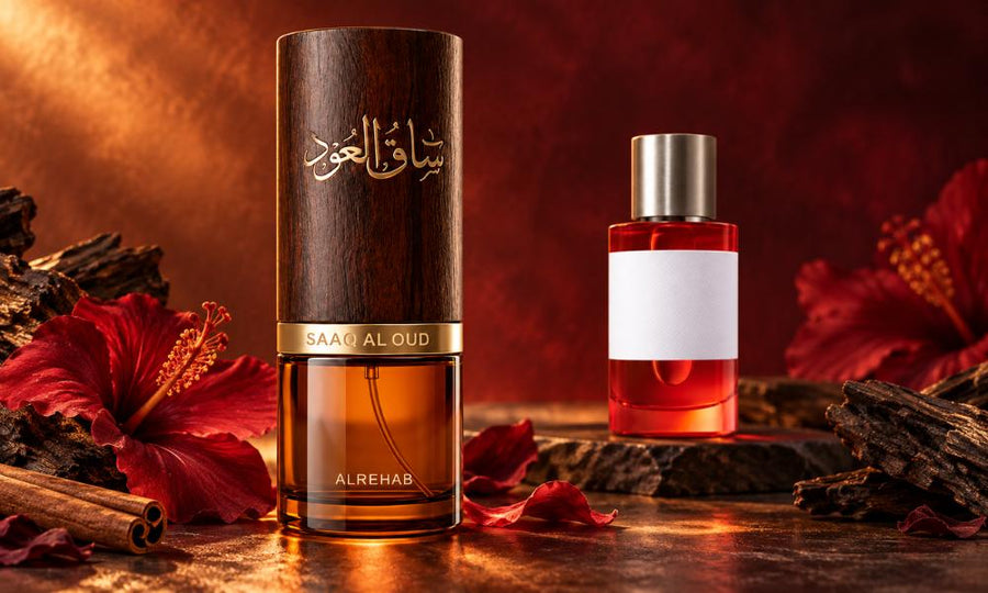 Saaq Al Oud perfume inspired by Hibiscus Mahajád