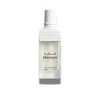 A bottle of KLIKAT Monaya Eau de Parfum, featuring a frosted glass bottle with a textured white cap and label, set against a plain white background.