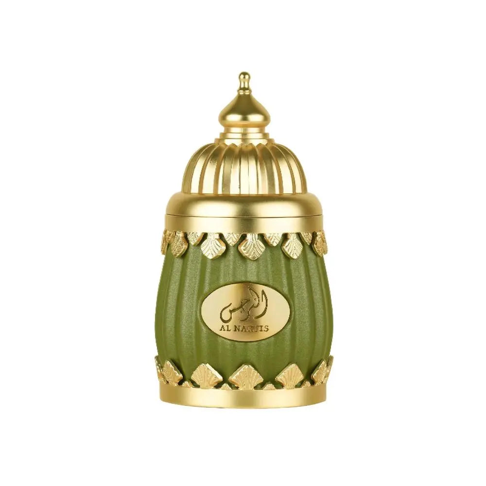 Al Narjis Perfume on white background