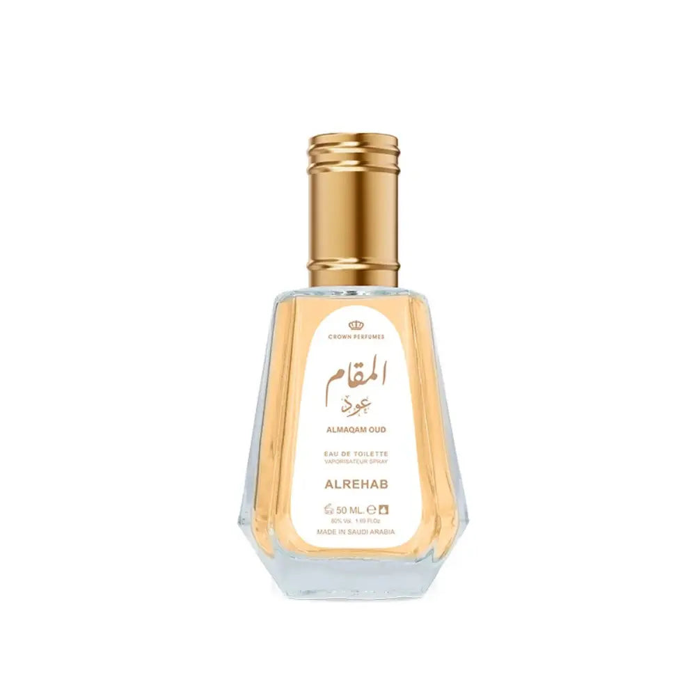 Almaqam Oud Eau de Toilette 50 ml by ALREHAB on white background
