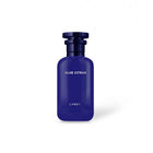 Blue Citrus Eau de Parfum by LANSY on White Background
