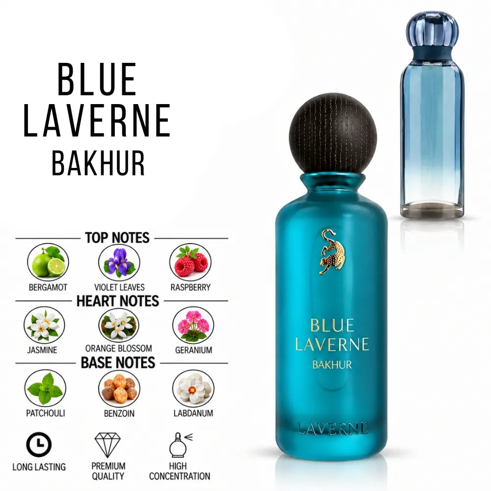 Blue Laverne Bakhur Perfume with fragrance notes and scent comparison