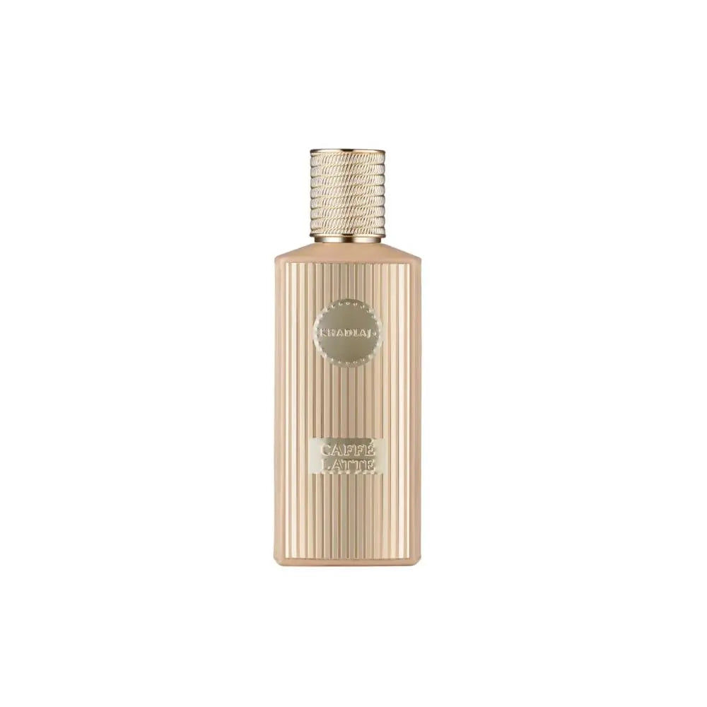 Caffe Latte Khadlaj perfume bottle on white background