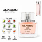 Classic Perfume by ALREHAB with Bergamot, Red Fruits, Rose, Lily of the Valley, Jasmine, Patchouli, Vanilla, Musk and Amber Notes