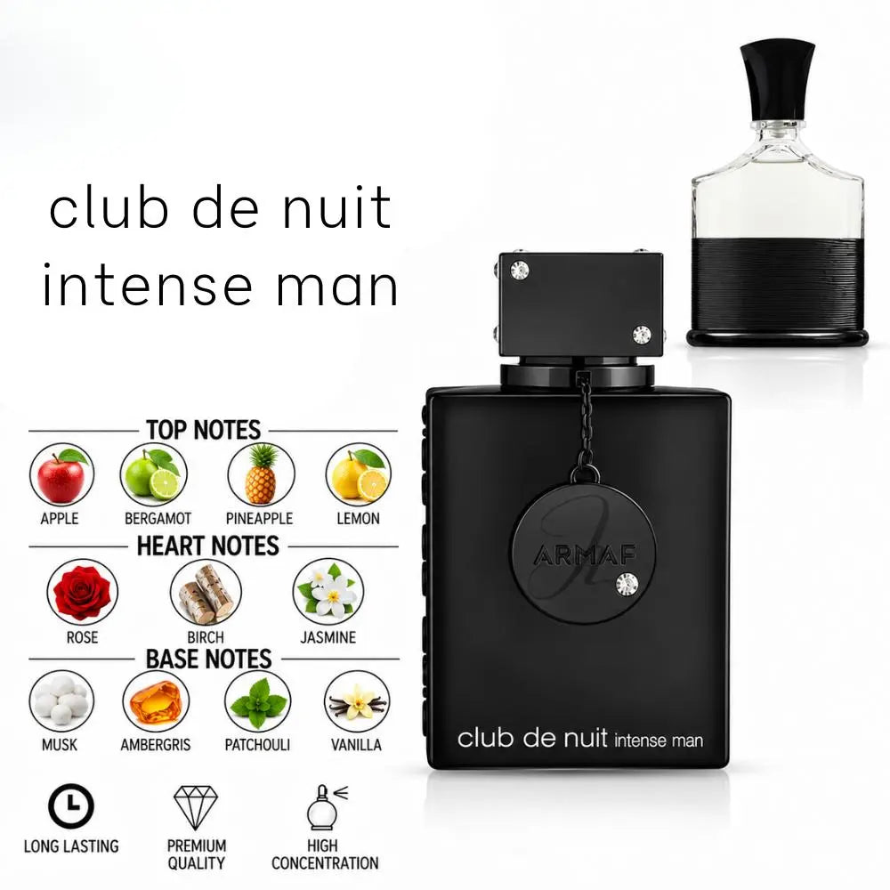 Club de Nuit Intense Man Perfume with fragrance notes and scent comparison