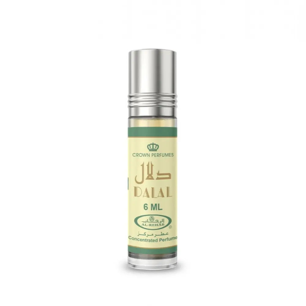 Dalal 6 ml Concentrated Perfume Oil by ALREHAB on White Background