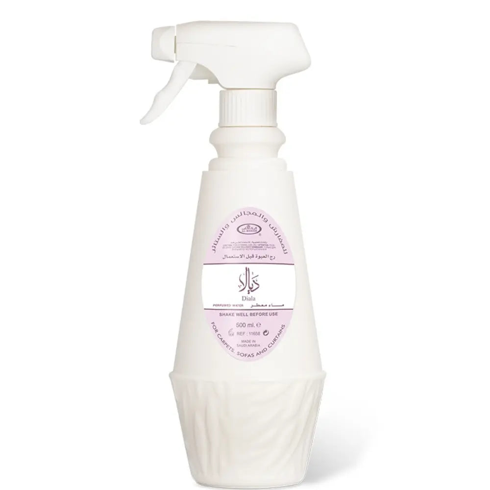Diala 500 ml perfumed water spray by ALREHAB on white background