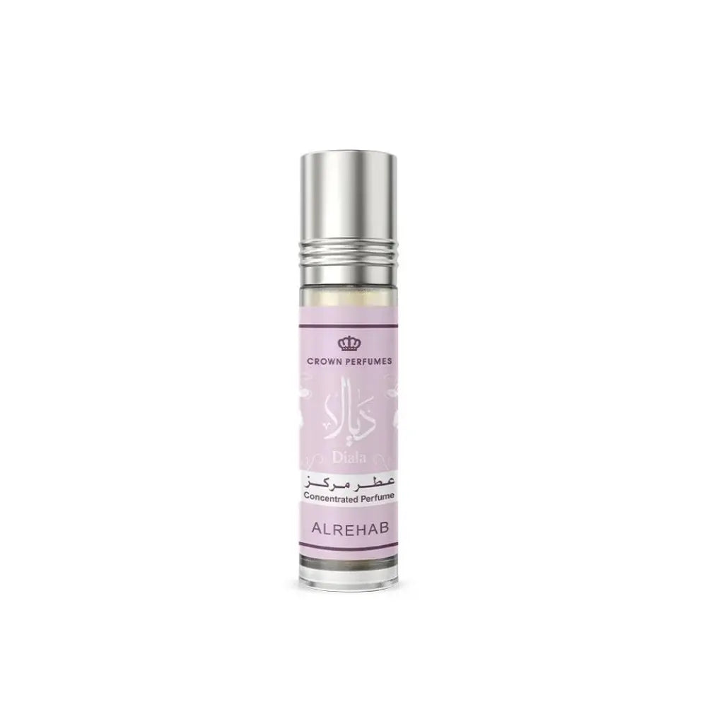 Diala 6 ml concentrated perfume oil by ALREHAB on white background