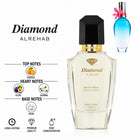 Diamond Women’s Perfume by ALREHAB with Orange, Plum, Jasmine and Musk Notes