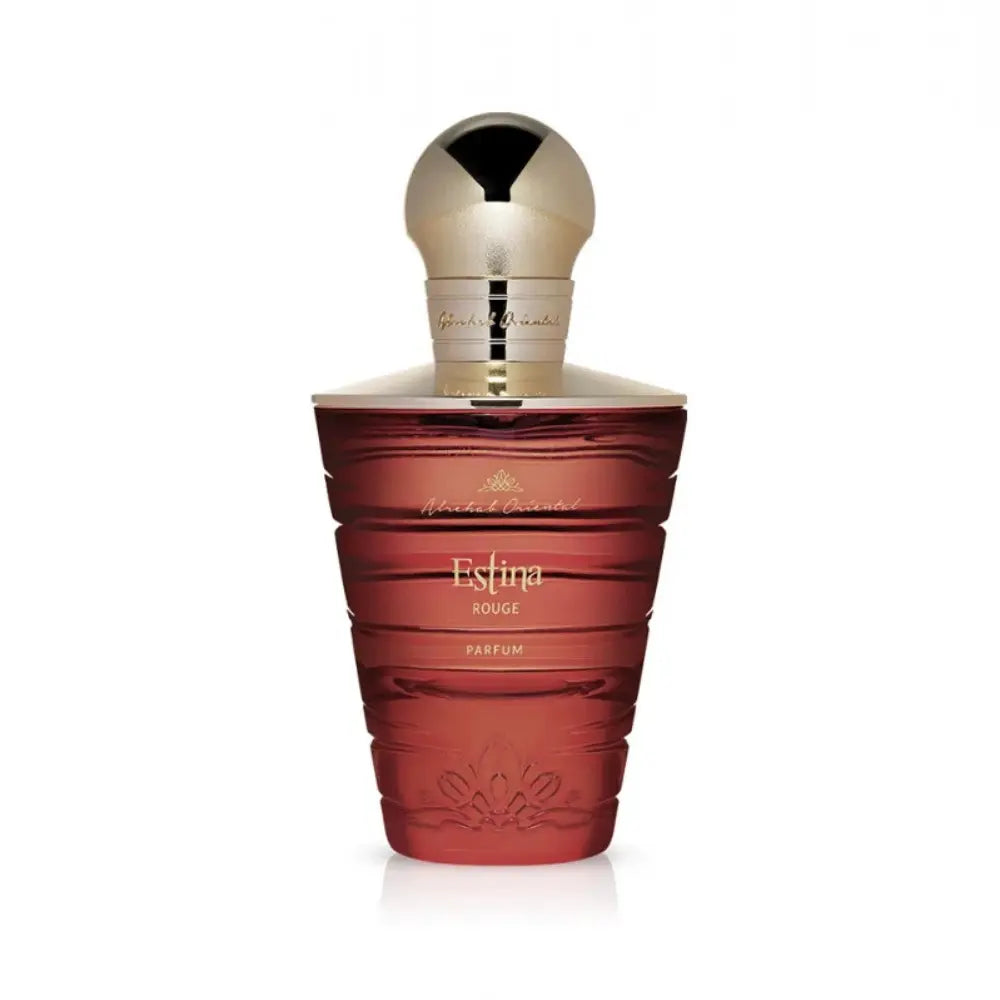 Estina Rouge Parfum by ALREHAB on White Background