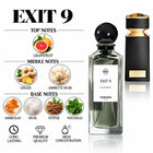 Thnyan Exit 9 Perfume with a fragrance notes