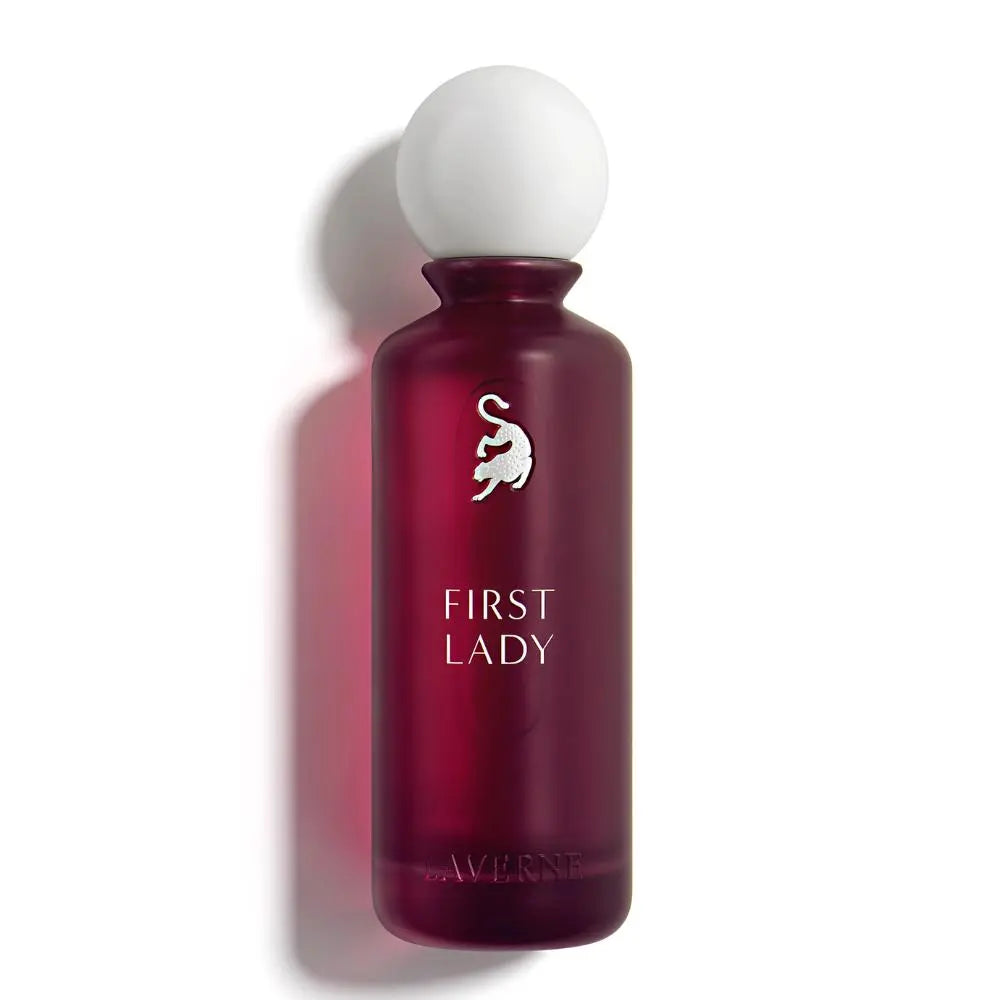 First Lady Perfume on white background