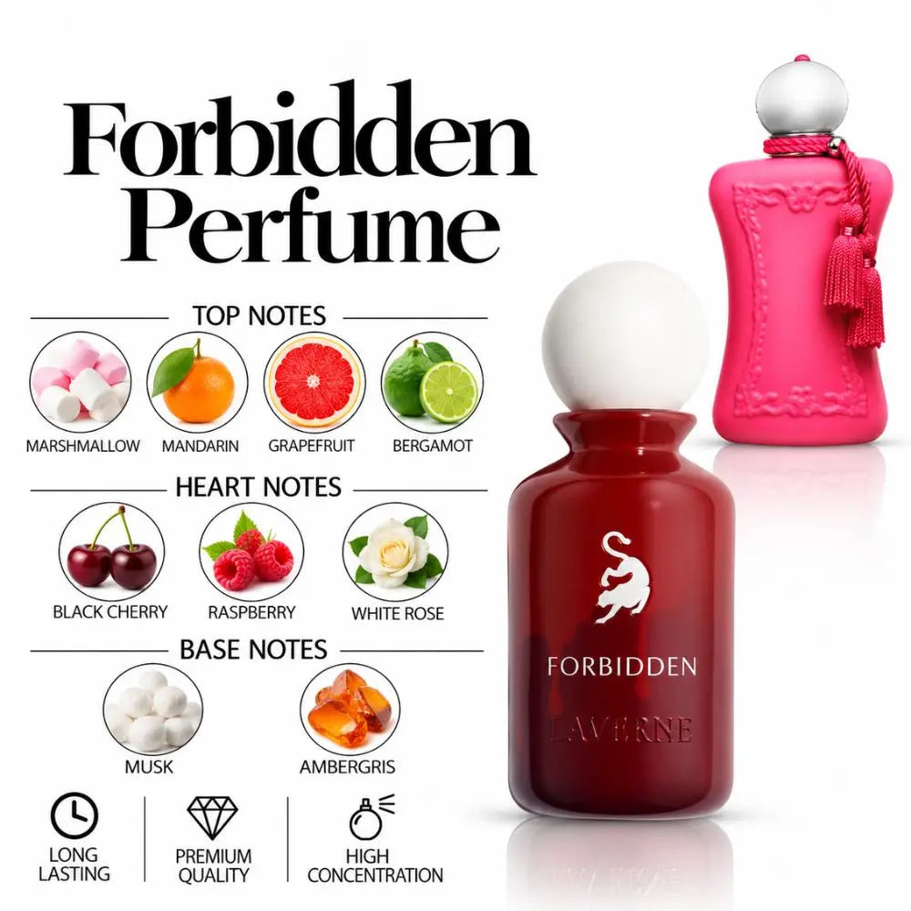 Forbidden Perfume with fragrance notes and scent comparison