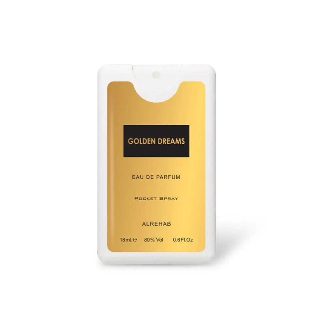 Golden Dreams 18ml Eau de Parfum Pocket Spray by ALREHAB