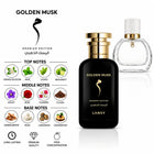 Golden Musk perfume by LANSY with fragrance notes and scent comparison