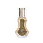 Golden Perfume by ALREHAB in an elegant gold bottle on a white background.