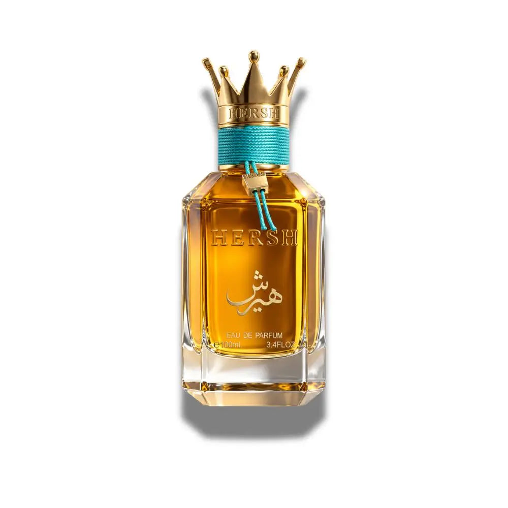 Hersh Bukhori Perfume on white background