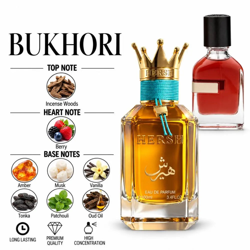 Hersh Bukhori Perfume with fragrance notes and scent comparison
