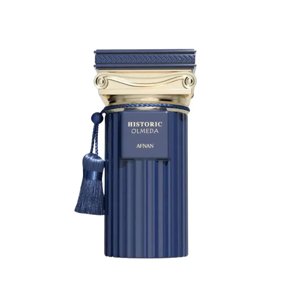Historic Olmeda Perfume on a white background