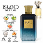 Island Dreams Khadlaj perfume and unbranded Symphony comparison with fragrance notes