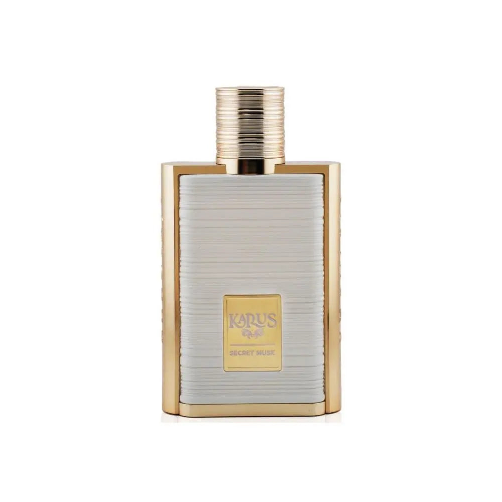 Karus Secret Musk Perfume on white background