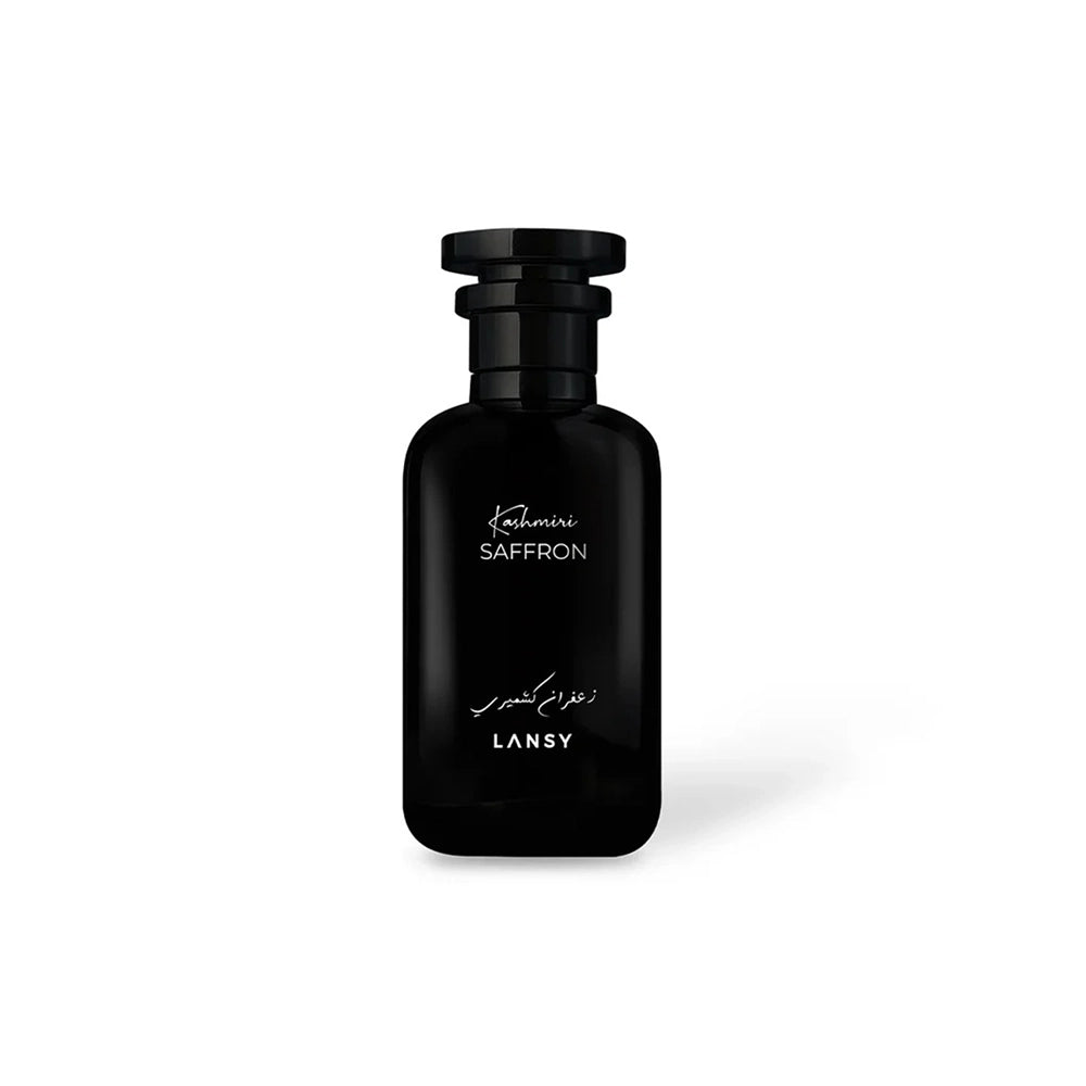 Kashmiri Saffron Perfume on white background