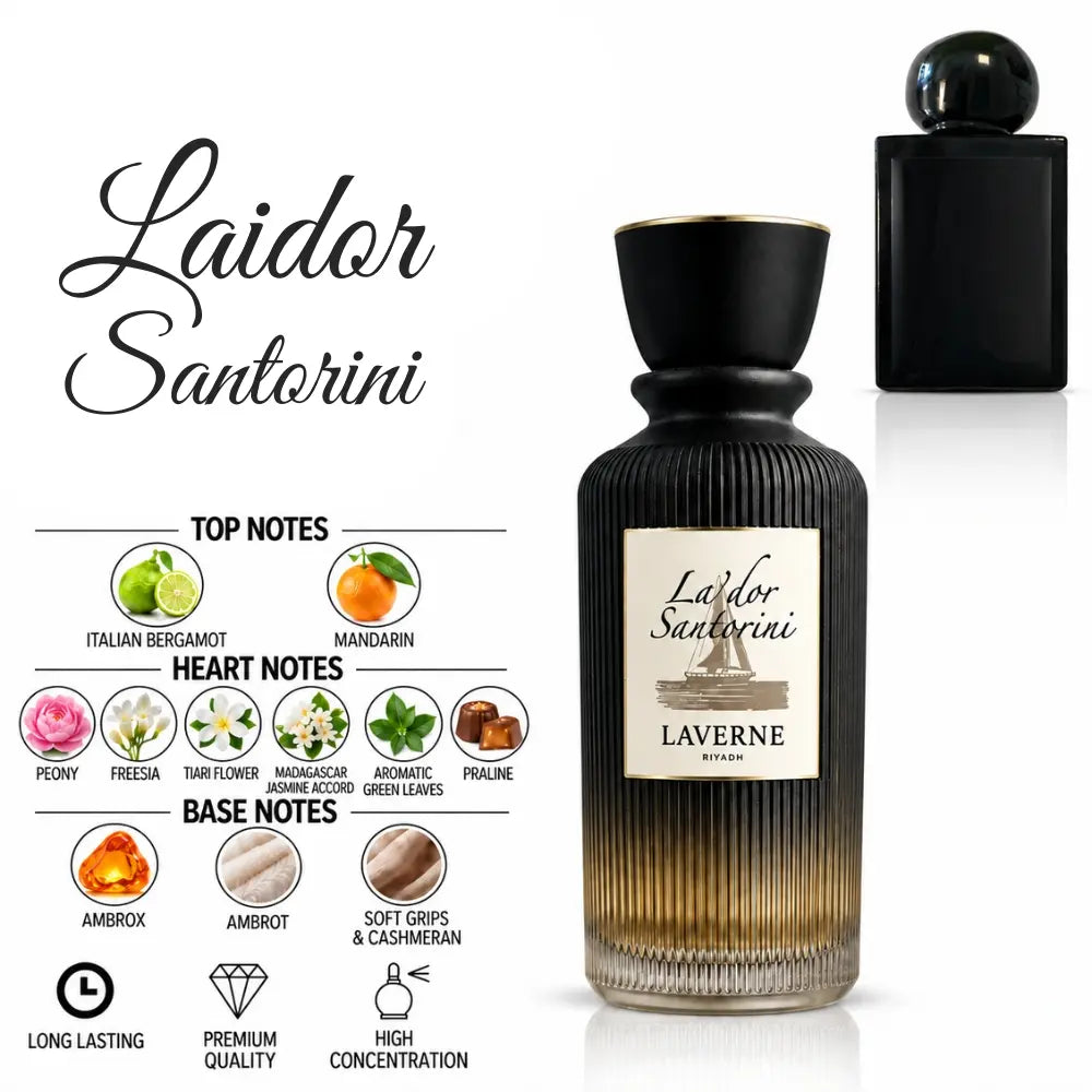 La’dor Santorini Perfume with fragrance notes and scent comparison