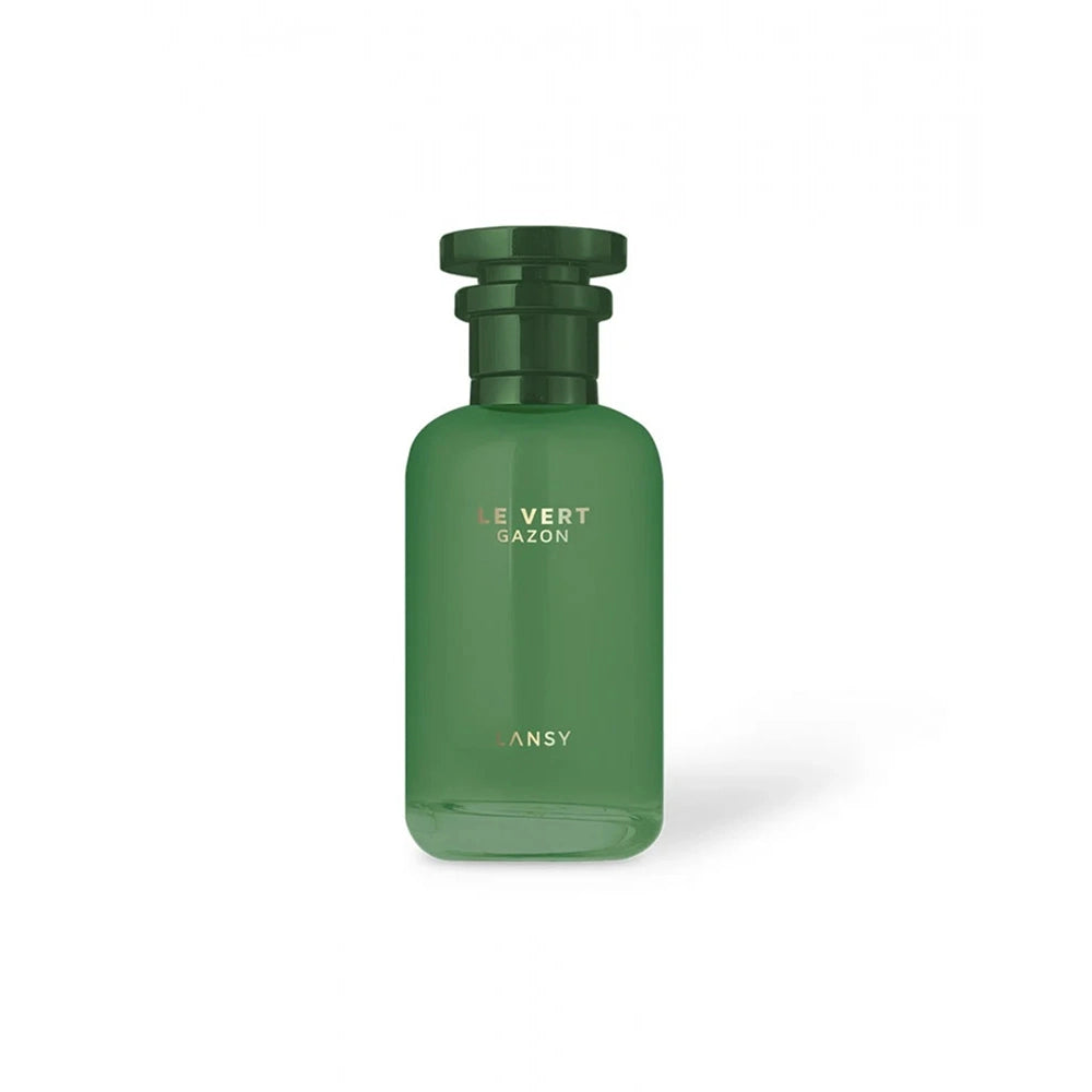Le Vert Gazon Perfume by LANSY on White Background
