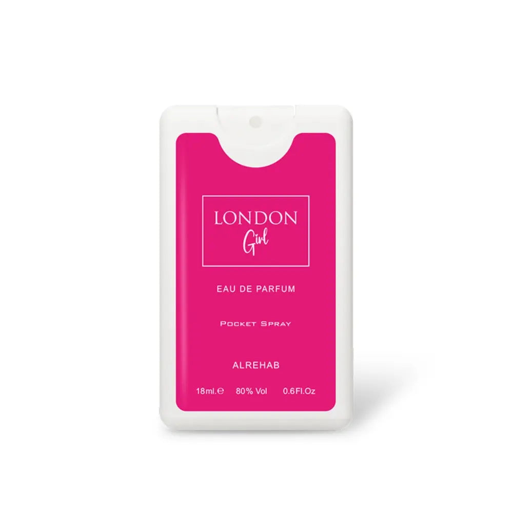 London Girl 18ml Eau de Parfum Pocket Spray by ALREHAB