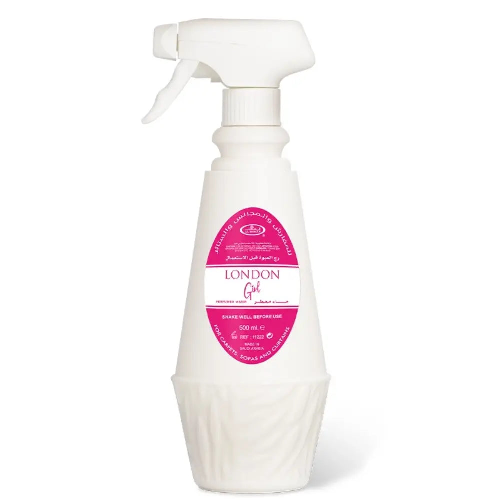 London Girl 500ml Perfumed Water Spray for Carpets, Sofas and Curtains by ALREHAB