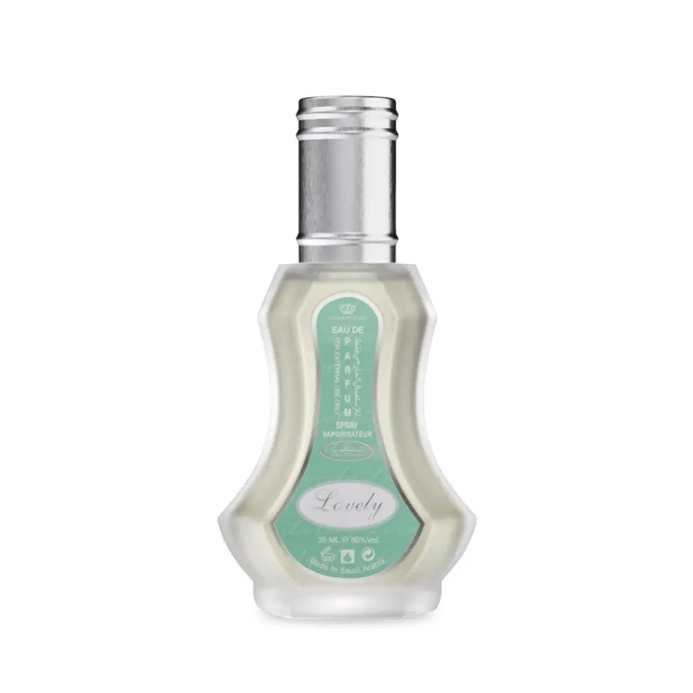 Lovely 35 ml Eau de Parfum Spray by ALREHAB on White Background