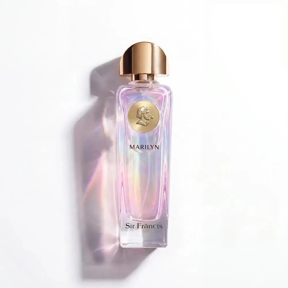 Marilyn Sir Francis Perfume on white background