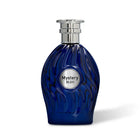 Mystery Bleu Perfume on white background