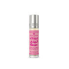 Pink Lady concentrated perfume oil by ALREHAB in roll-on bottle on white background