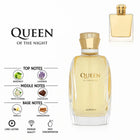 Queen of the Night Perfume by ALREHAB with Bergamot, Lavender, White Flowers, Chocolate, Vanilla and Sandalwood Notes