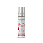 Red Rose 6 ml concentrated perfume oil by ALREHAB in a roll-on bottle.