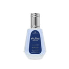 Royal Blue perfume bottle by ALREHAB on a clean white background