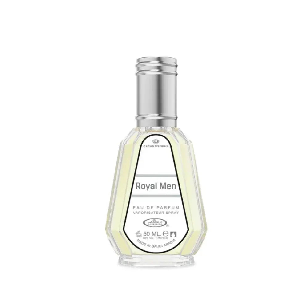 Royal Men 50 ml Eau de Parfum by ALREHAB on white background