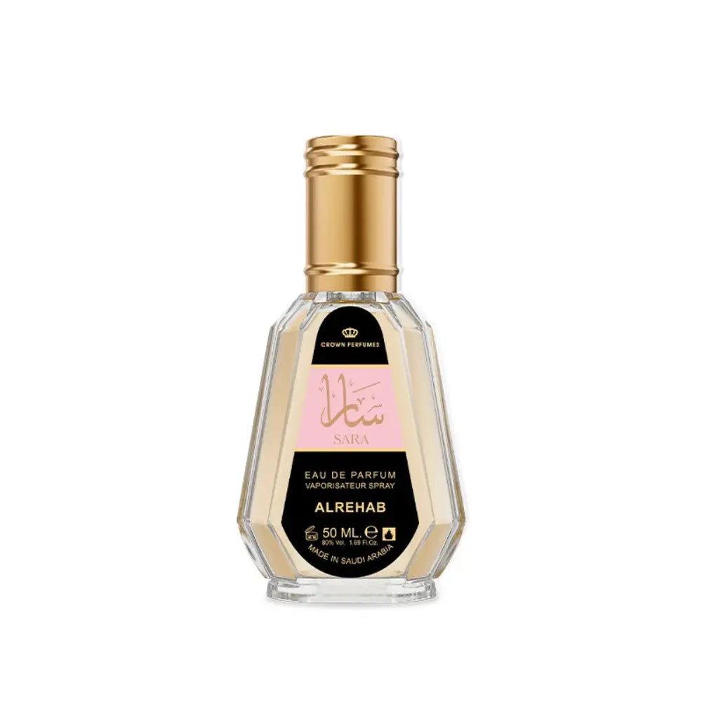Sara 50 ml Eau de Parfum by ALREHAB on white background