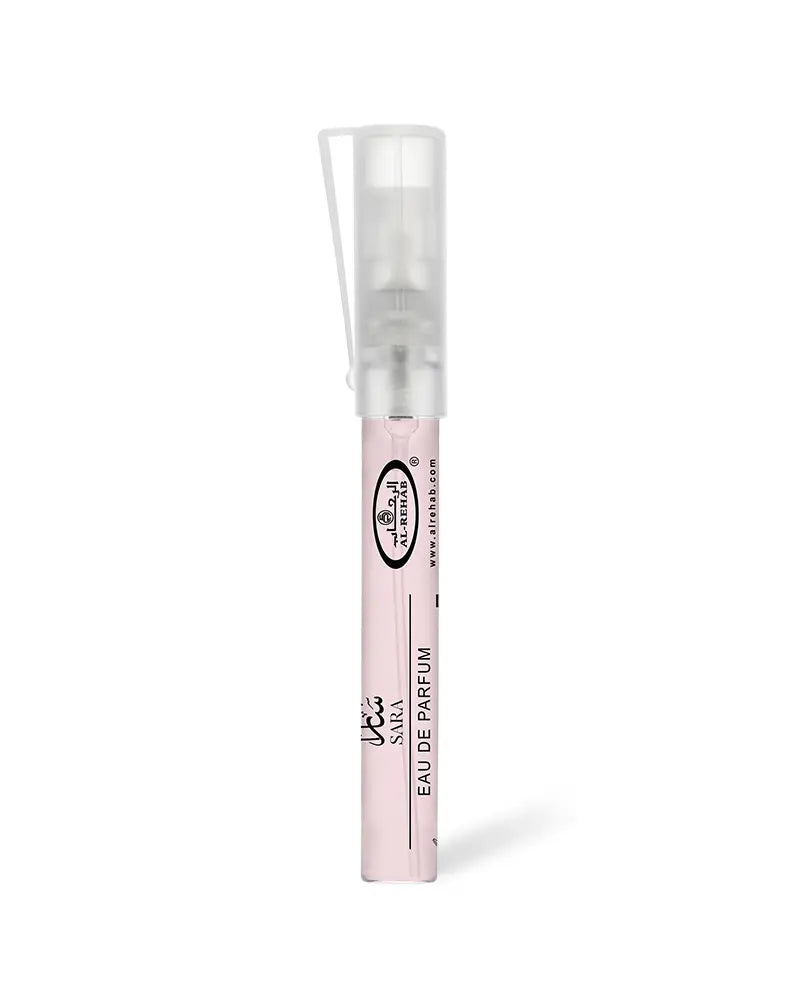Sara 8 ml Eau de Parfum pocket spray by ALREHAB on white background