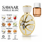 Sawaar Vanille Blanc Perfume with fragrance notes and scent comparison