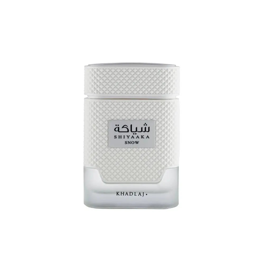 Shiyaaka Snow Perfume on white background