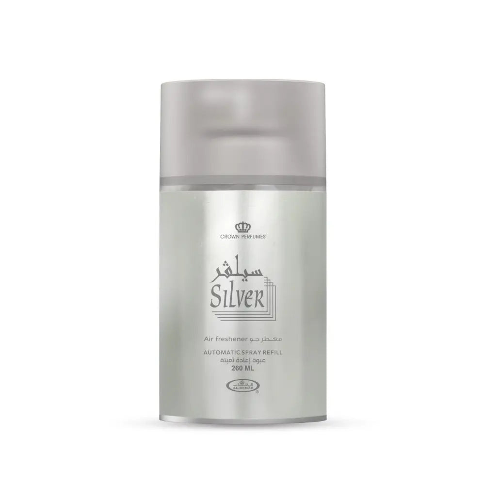 Silver 260ml Automatic Air Freshener Spray Refill by ALREHAB