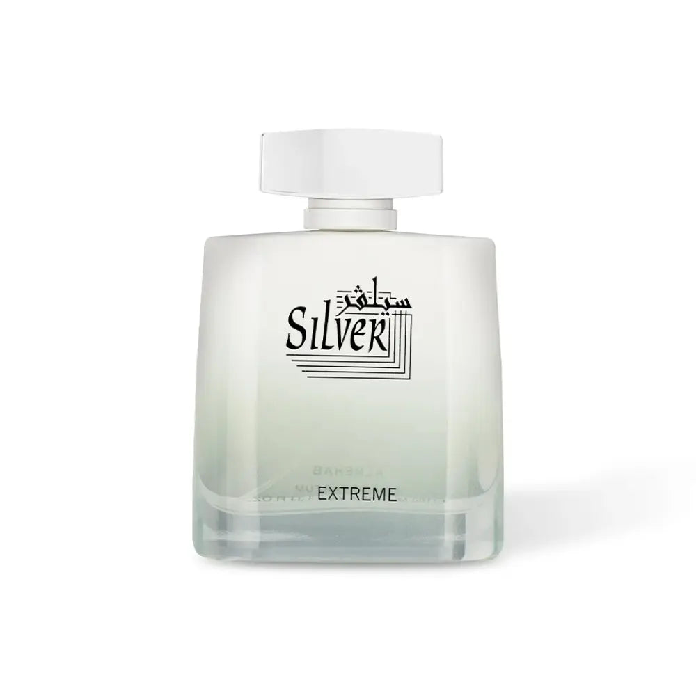 Silver Extreme perfume bottle on a clean white background