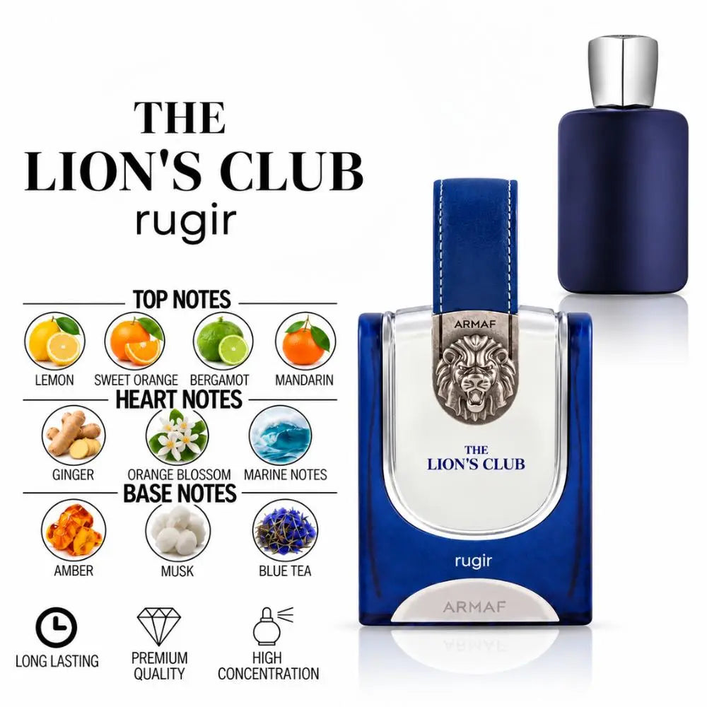 The Lion's Club by Armaf with fragrance notes