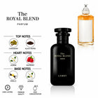 The Royal Blend Parfum by LANSY with Cardamom, Black Pepper, Jasmine, Raspberry and Vanilla Notes