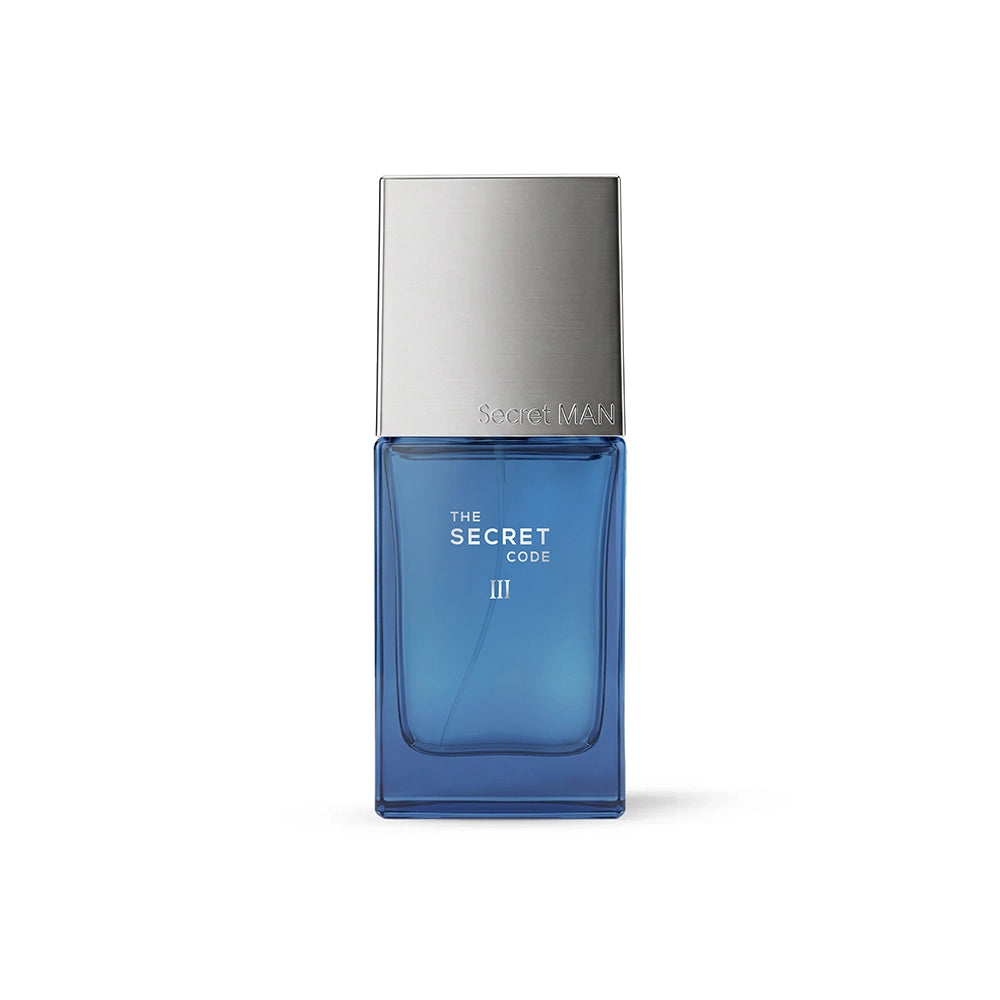 The Secret Code III Perfume on white background