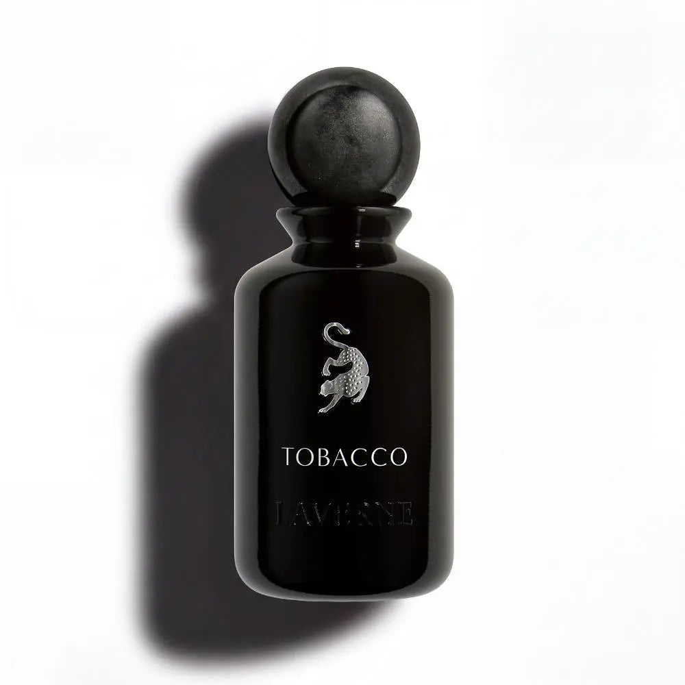 Tobacco Perfume on white background